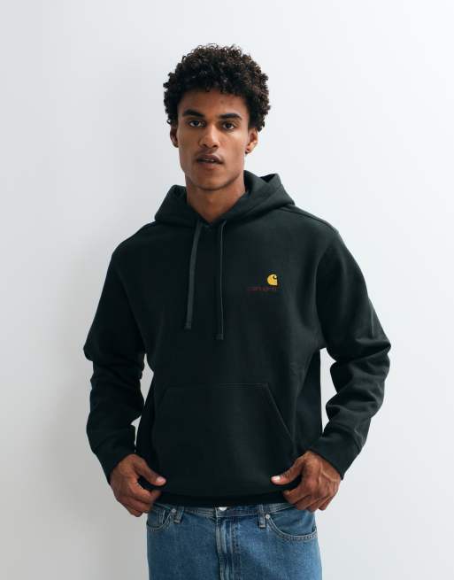 Carhartt WIP Chase hoodie in dark green, 4 of 5