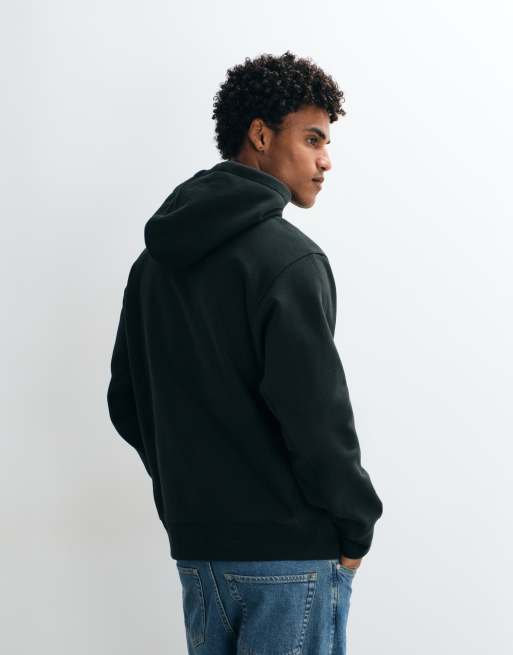 Carhartt WIP Chase hoodie in dark green, 5 of 5