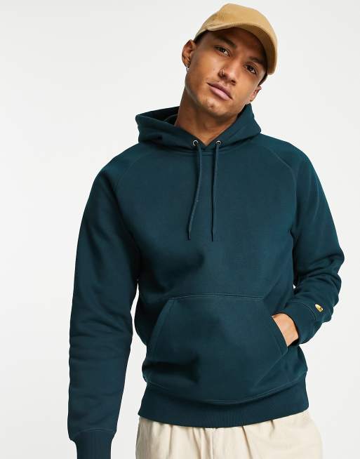 Carhartt hoodie grey and green hot sale