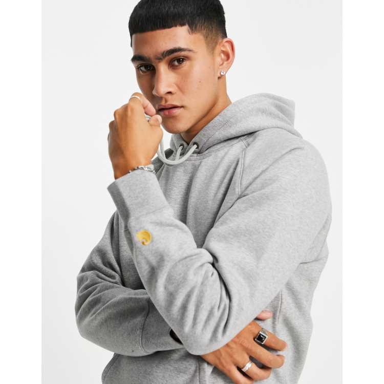 Carhartt chase best sale hoodie dark grey