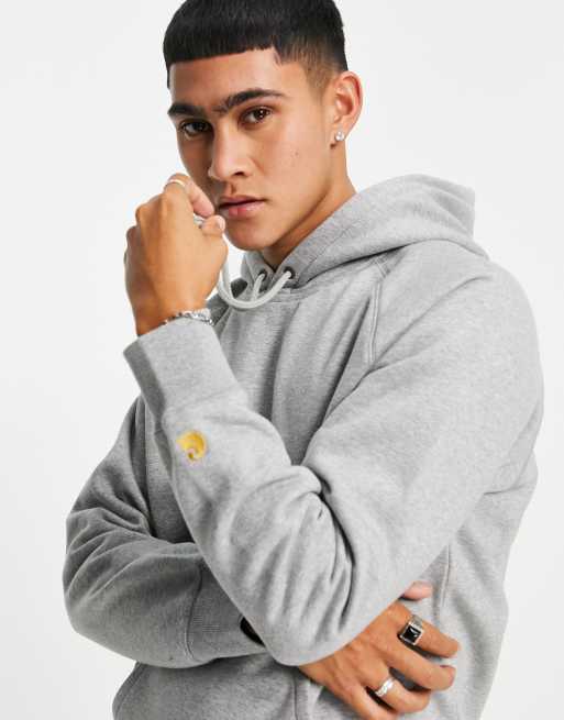 Carhartt WIP Chase hoodie in grey