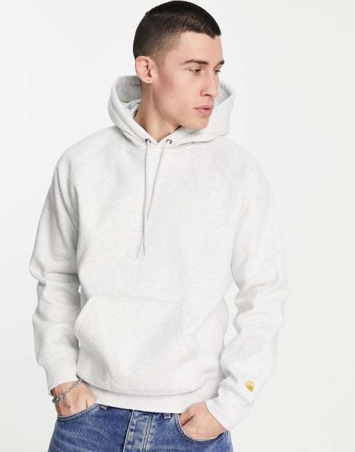 Carhartt WIP chase hoodie in grey ASOS