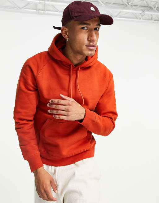 Carhartt WIP chase hoodie in orange