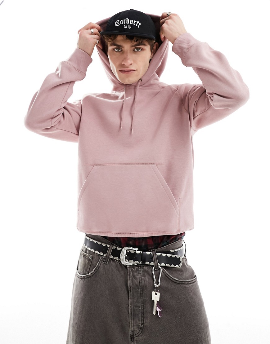 Carhartt WIP chase hoodie in pink