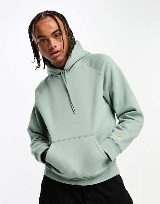 Carhartt WIP chase hoodie in teal ASOS