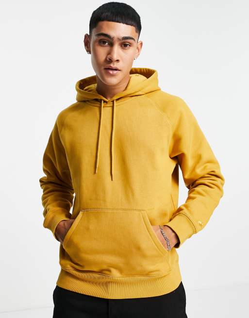 Carhartt WIP chase hoodie in yellow