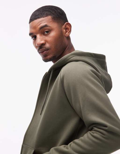 Carhartt WIP - Chase - Hoodie met rits in kaki, 4 van 5