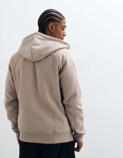 Carhartt WIP chase hættetrøje med lynlås i beige, 4 af 5