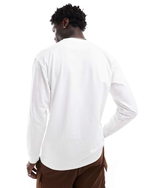 Carhartt WIP - Chase - Hvid T-shirt med lange ærmer, 3 af 4
