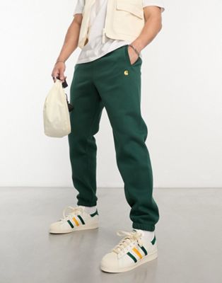 Carhartt WIP chase joggers in green