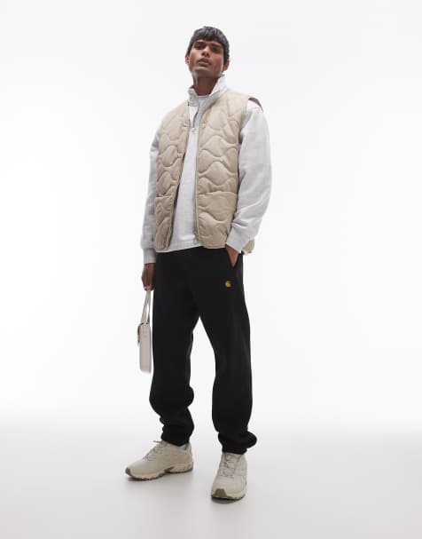 Carhartt WIP - Chase - Joggers neri - view 1