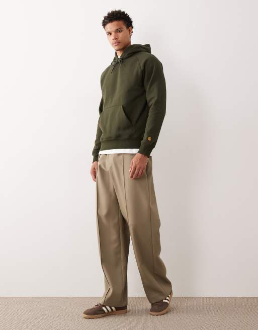 Carhartt WIP – Chase – Kapuzenpullover in Dunkelgrün, 2 von 5