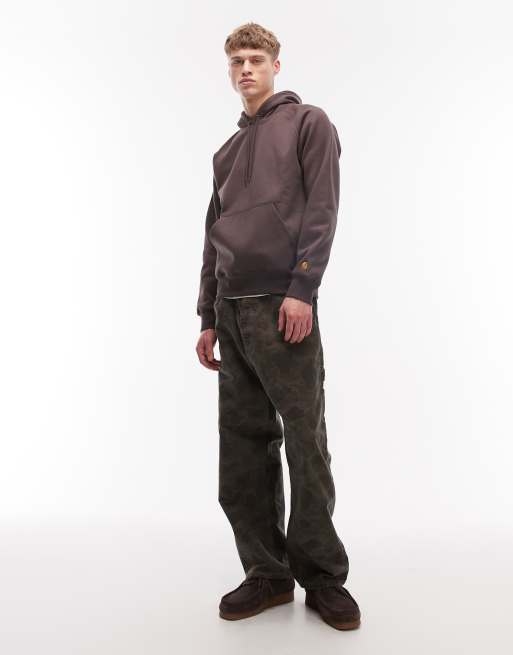 Carhartt WIP – Chase – Kapuzenpullover in dunklem Schokoladenbraun, 2 von 5