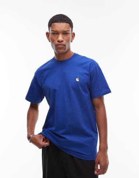 Carhartt WIP Chase loose fit t-shirt in blue - view 1