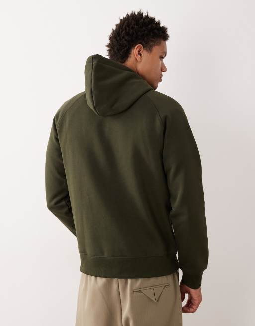 Carhartt WIP - Chase - Mørkegrøn pullover-hættetrøje, 3 af 5