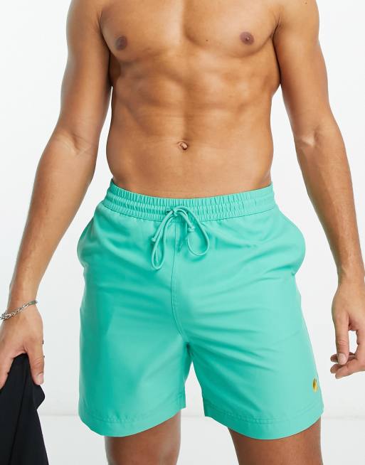 Carhartt WIP - Chase - Pantaloncini da bagno verdi