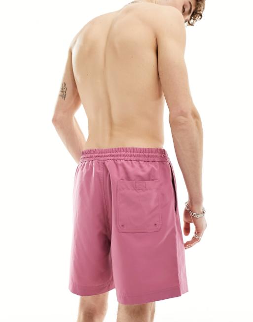Carhartt WIP – Chase – Różowe szorty kąpielowe, 2 z 4