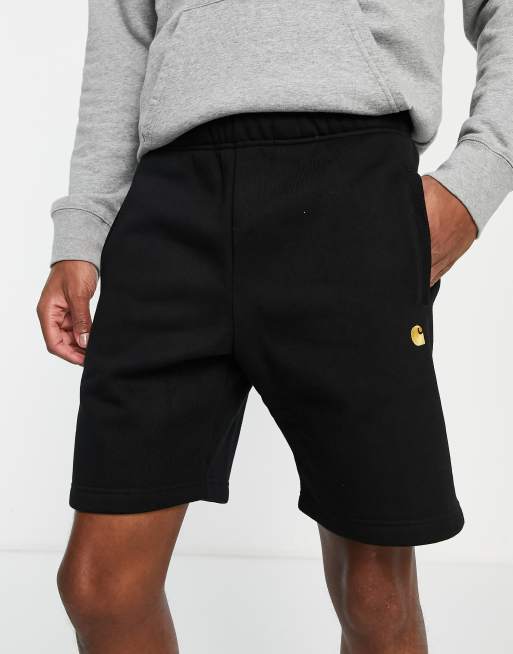 Carhartt WIP - Chase - Short molletonné - Noir
