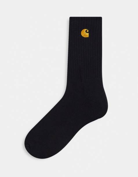 Carhartt WIP chase socks in black - view 1