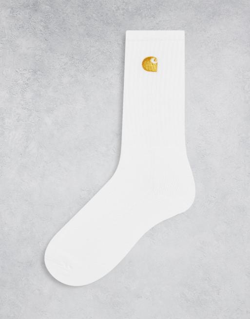  Carhartt WIP chase socks in white