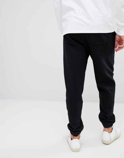 Carhartt WIP – Chase – Svarta mjukisbyxor, 2 av 4