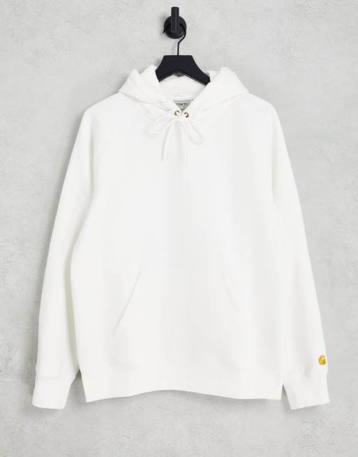 Carhartt WIP - Chase - Sweat à capuche - Blanc cassé