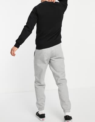 carhartt wip chase joggers in black