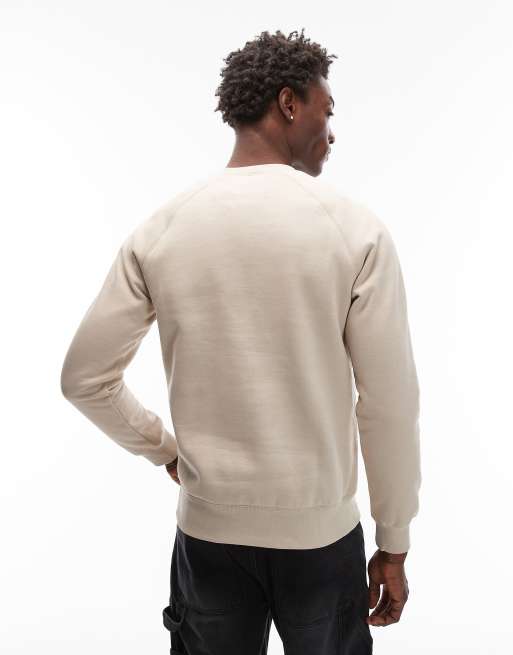 Carhartt WIP - Chase - Sweat-shirt - Beige, 3 de 5