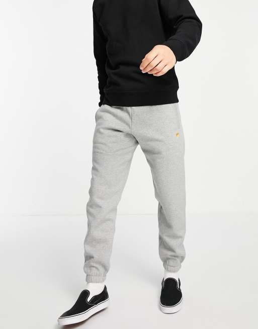 Carhartt WIP chase sweat sweatpants in gray