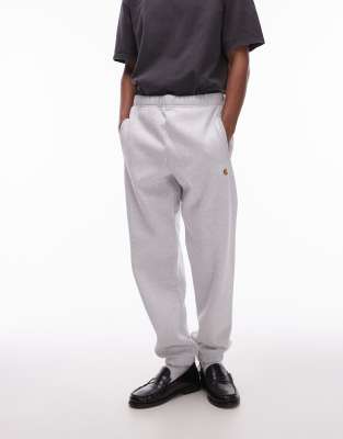 Carhartt Chase Sweatpants In Gray