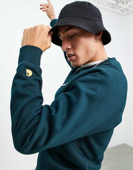 Carhartt chase sweatshirt discount green