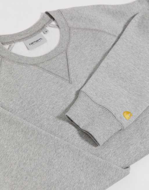 Carhartt hot sale grey sweatshirt