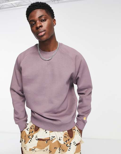 Carhartt WIP - Chase - Sweatshirt in lila