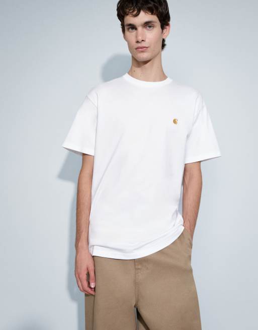 Carhartt WIP - Chase - T-shirt - Blanc, 3 de 10