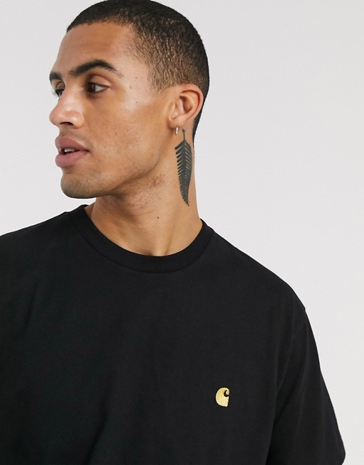 Carhartt WIP Chase t-shirt in black