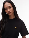 [Carhartt WIP] Carhartt WIP Chase t-shirt in black L Black