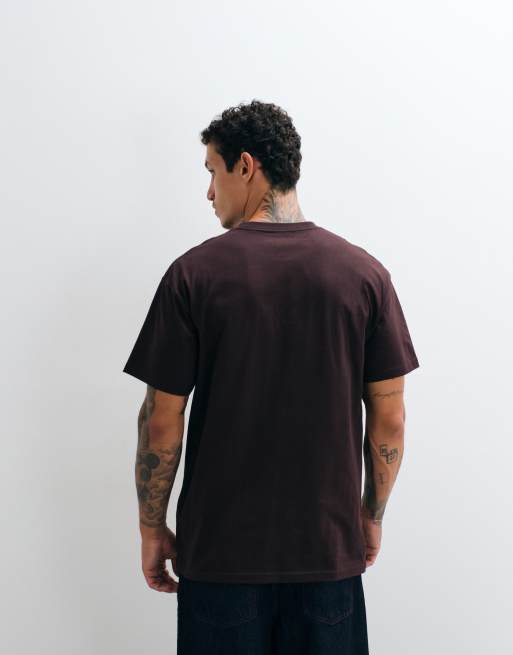 Carhartt WIP – Chase – T-Shirt in Dunkelbraun, 2 von 5