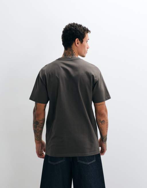 Carhartt WIP Chase T-Shirt in Dunkelgrau, 5 von 5