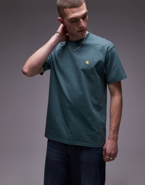 Carhartt WIP chase t-shirt in green - view 1