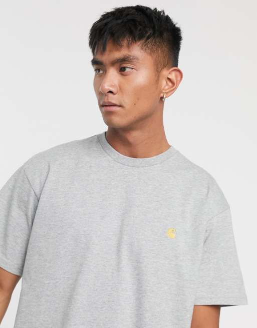 Grey Carhartt WIP Chase T - Healthdesign? - Shirt