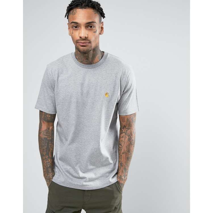 Grey Carhartt WIP Chase T - Healthdesign? - Shirt