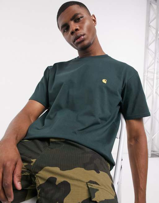 Carhartt WIP – Chase – T-Shirt in Grün