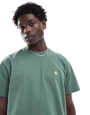 Carhartt WIP – Chase – T-Shirt in Grün