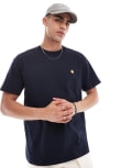 [Carhartt WIP] Carhartt WIP Chase t-shirt in navy XS NAVY