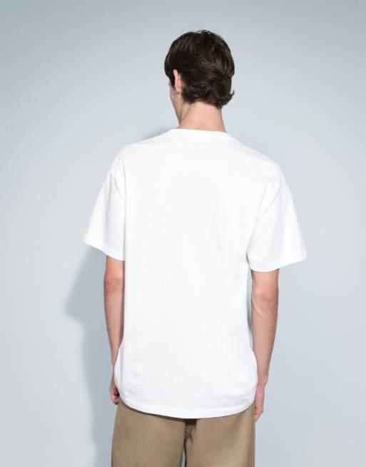 Carhartt WIP chase t-shirt in white, 5 of 10