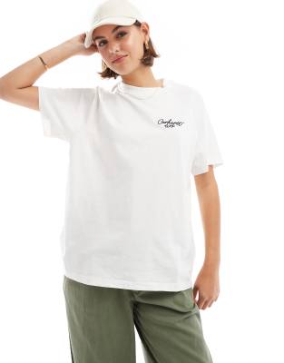 Carhartt WIP Chase t-shirt in white