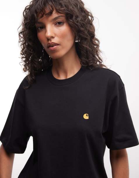 Carhartt WIP - Chase - T-shirt nera - view 1