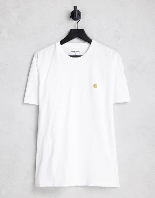 Carhartt WIP – Chase – Vit t-shirt