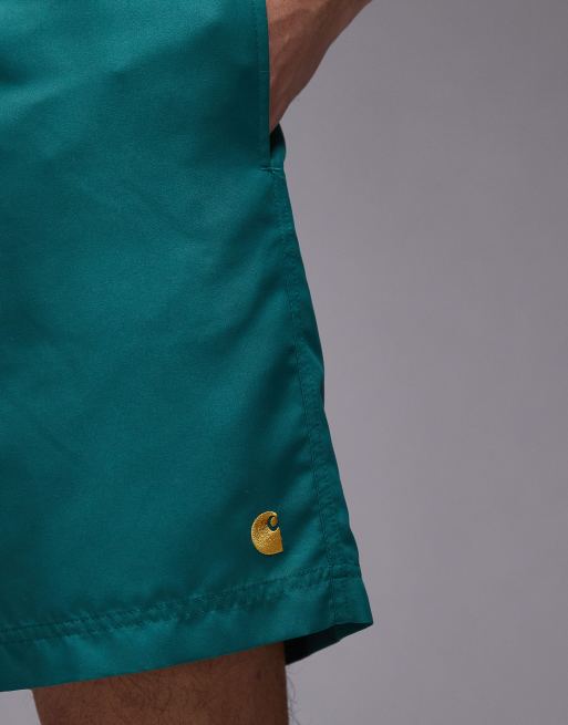 Carhartt WIP - Chase - Zwembroek in groen, 2 van 4