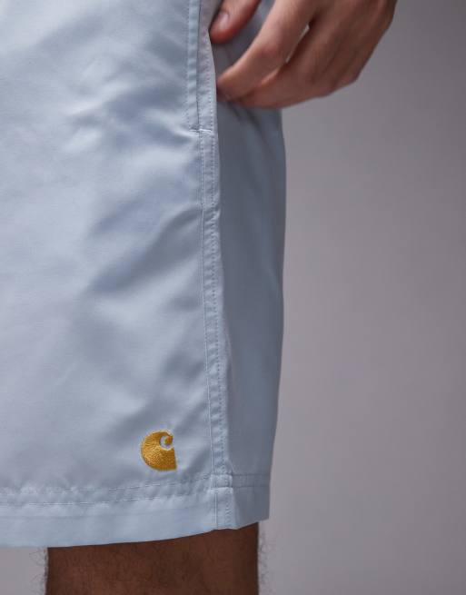 Carhartt WIP - Chase - Zwembroek in middenblauw, 3 van 4